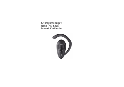 Nokia WIRELESS HEADSET HS-53W Manuel utilisateur