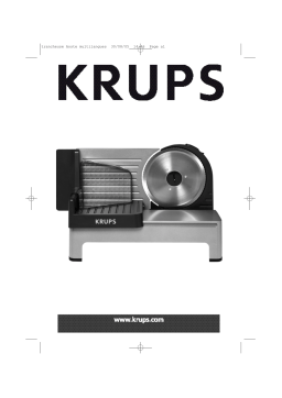 Krups TR5223 Manuel utilisateur