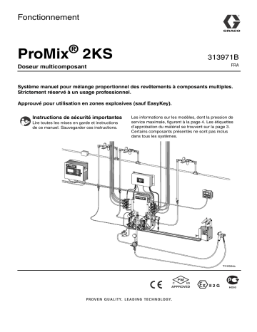 Manuel du propriétaire | Graco PRO MIX 2KS Manuel utilisateur | Fixfr