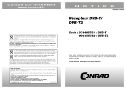 ESSENTIELB DVB-T2 CO Manuel utilisateur