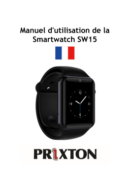 PRIXTON SW15 Manuel utilisateur