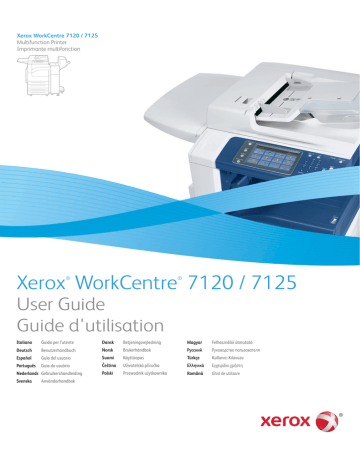 Xerox 7120/7125 WorkCentre Mode d'emploi | Fixfr