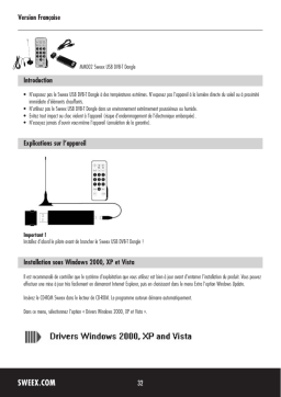 Sweex MM002V2 Manuel utilisateur