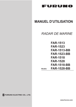 Furuno FAR1518 Manuel utilisateur