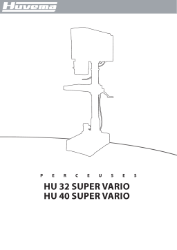 Huvema HU 40 SUPER VARIO Manuel utilisateur