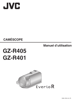 JVC GZ R401 Manuel utilisateur