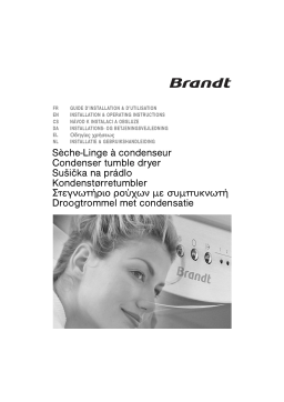 Brandt BFD921CE Manuel utilisateur