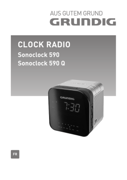 Grundig Sonoclock 590 Manuel utilisateur