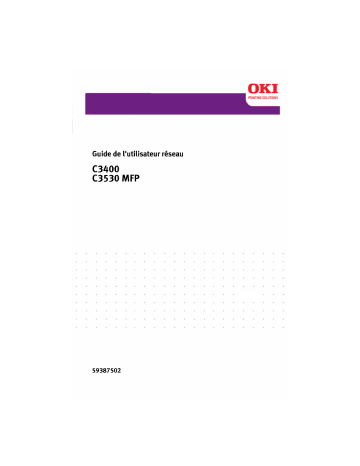 Manuel du propriétaire | OKI C3530NMFP Manuel utilisateur | Fixfr