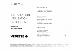 Vedette SP5224MB Manuel utilisateur