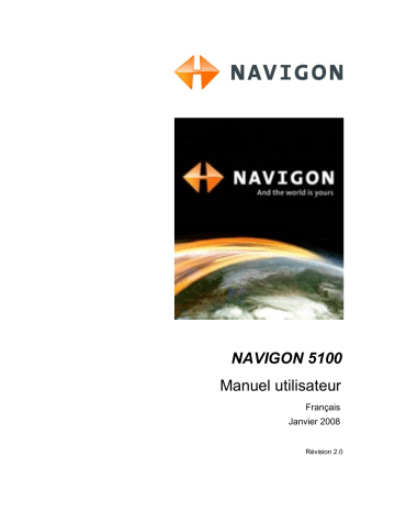 Manuel du propriétaire | Navigon 5100 Manuel utilisateur | Fixfr