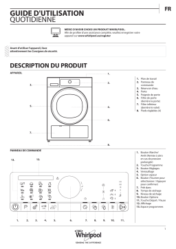 Whirlpool HSCX 80531 Supreme Care Manuel utilisateur