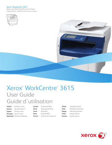 Manuel du propriétaire | Xerox WORKCENTRE 3615 Manuel utilisateur | Fixfr