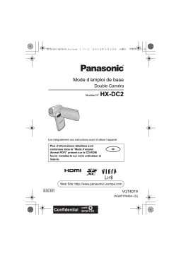 Panasonic HX DC2 Mode d'emploi