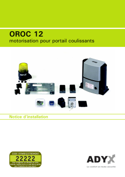 ADYX OROC 12 Manuel utilisateur