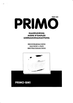 Primo BM1 Manuel utilisateur