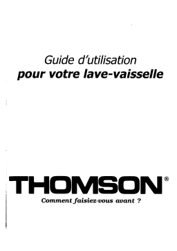 Thomson VDS39 Manuel utilisateur