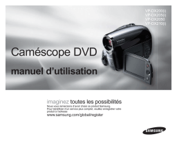 Samsung VP DX2050 Manuel utilisateur