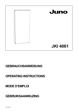 Juno JKI4061 Manuel utilisateur