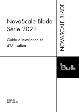 Bull NovaScale 2021 Installation and Manuel utilisateur