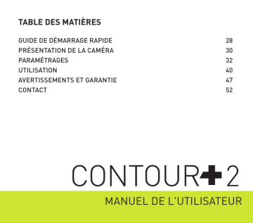 Manuel du propriétaire | Contour CONTOUR 2 Manuel utilisateur | Fixfr