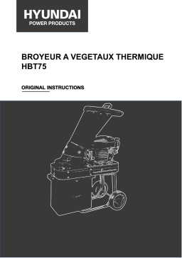 Hyundai HBT75 Mode d'emploi