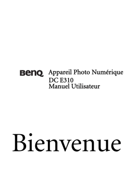 BenQ E310 Manuel utilisateur