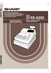 SHARP XE-A202 Manuel d'instructions + Chat IA