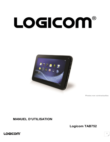 Mode d'emploi | Logicom TAB 752 Manuel utilisateur | Fixfr