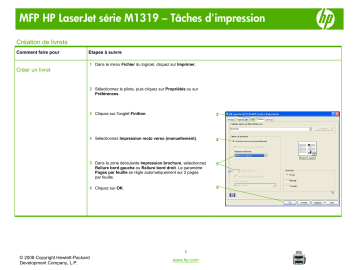 Manuel du propriétaire | Compaq LASERJET M1319 Manuel utilisateur | Fixfr