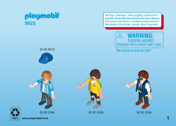 Playmobil 9825 Manuel utilisateur