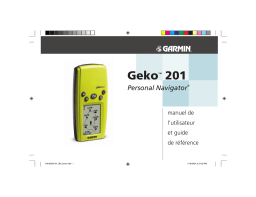 Garmin Geko 201 Mode d'emploi