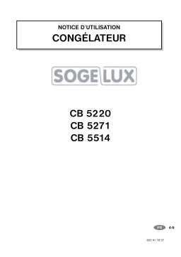 SOG CB5514 Manuel utilisateur