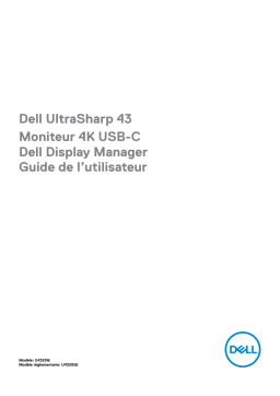 Dell U4320Q electronics accessory Manuel utilisateur