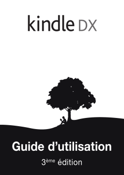 Amazon Kindle DX 3ème édition Manuel utilisateur