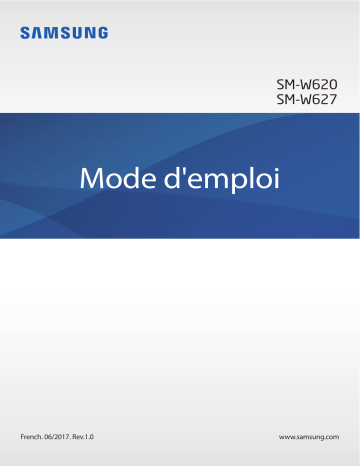 SM-W627 | SM-W620 | Mode d'emploi | Samsung Galaxy Book 10.6 Windows 10 Famille Manuel utilisateur | Fixfr