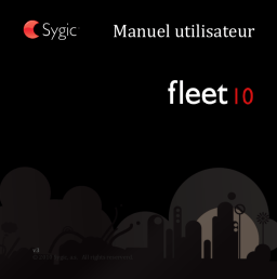 Sygic Fleet 10 Manuel utilisateur