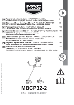 Mac Allister MBCP32-2 Mode d'emploi