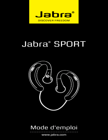 Jabra Sport Manuel utilisateur | Fixfr