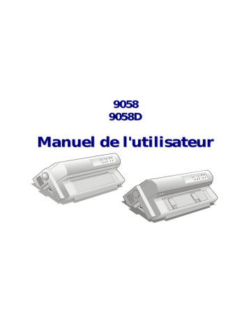 9058D | Compuprint 9058 Impact Printer Manuel utilisateur | Fixfr