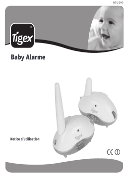 Tigex BABY ALARME Manuel utilisateur