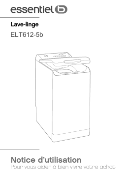 Essentiel b ELT612-5B Manuel utilisateur