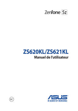 Asus Zenfone 5Z - ZS621KL Manuel utilisateur