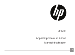 HP PhotoSmart D3500 Manuel utilisateur