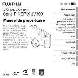 Fujifilm FINEPIX JV300FINEPIX JZ200 Manuel utilisateur