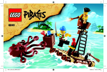 Guide d'installation | Lego 6240 Kraken Attackin' Manuel utilisateur | Fixfr