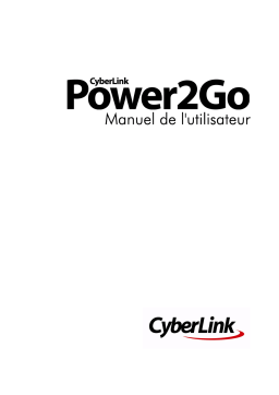 CyberLink Power2Go 6 Manuel utilisateur