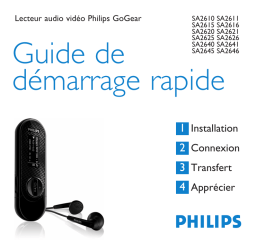 Philips SA2646 Manuel utilisateur