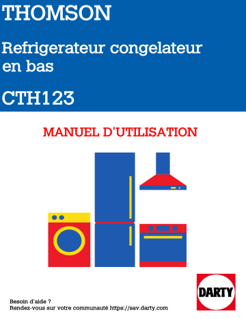 Manuel du propriétaire | Thomson CTH123 Manuel utilisateur | Fixfr