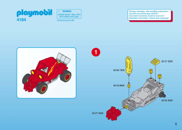 Manuel du propriétaire | Playmobil 4184 Manuel utilisateur | Fixfr